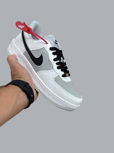 Carregar imagem no visualizador da galeria, Tenis Nike Air Force 1 Low BCO Preto Cinza