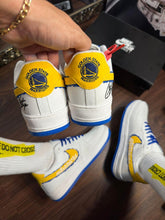 Carregar imagem no visualizador da galeria, Tênis AIR force 1 - golden state Warriors