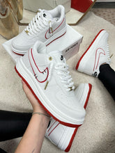 Carregar imagem no visualizador da galeria, Tênis Nike Air Force - Branco/Vermelho