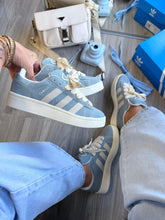 Carregar imagem no visualizador da galeria, Tênis Adidas Campus – Azul Bebê