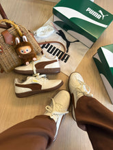 Carregar imagem no visualizador da galeria, Puma Palermo – Off White & Marrom