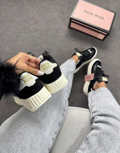 Carregar imagem no visualizador da galeria, Tênis Casual Quenz Miu Miu – Preto