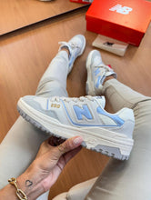Carregar imagem no visualizador da galeria, Tênis New Balance 550 - Branco/Azul
