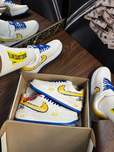 Carregar imagem no visualizador da galeria, Tênis AIR force 1 - golden state Warriors
