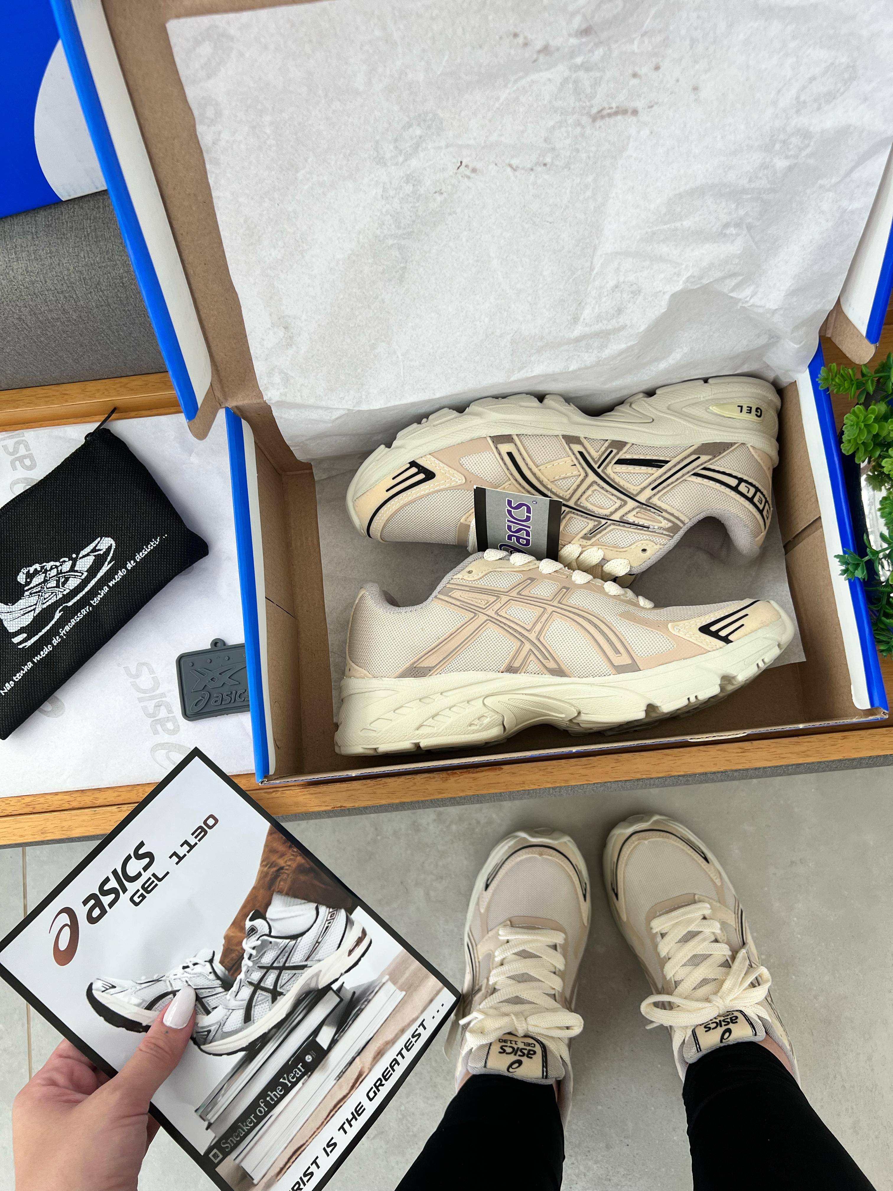 Tênis Asics Gel 1130 - Bege