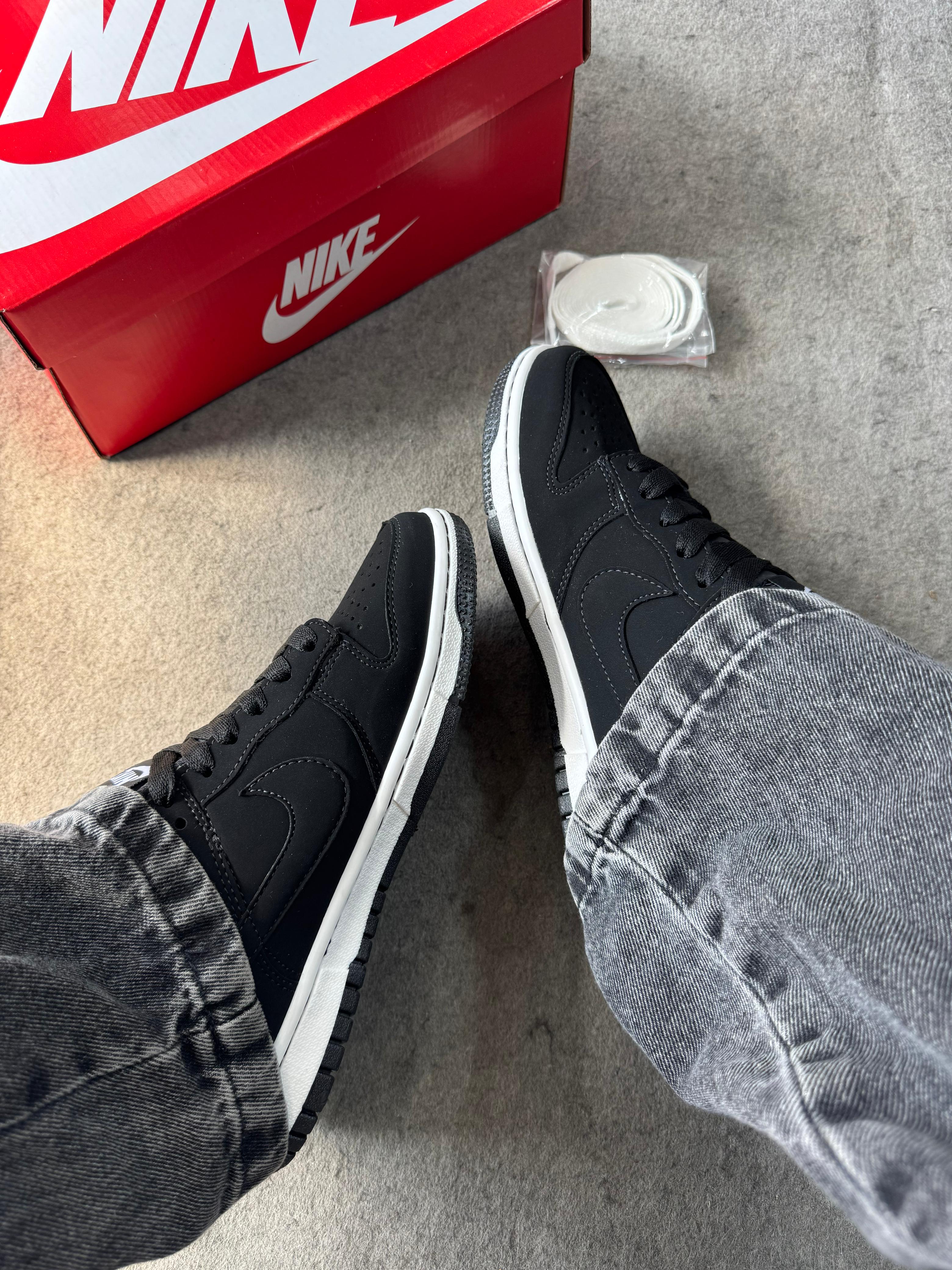 Nike Dunk Low Pro – Preto  Nobuck