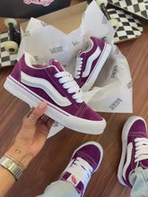 Carregar e reproduzir vídeo no visualizador da galeria, Tênis Vans KNU - Roxo
