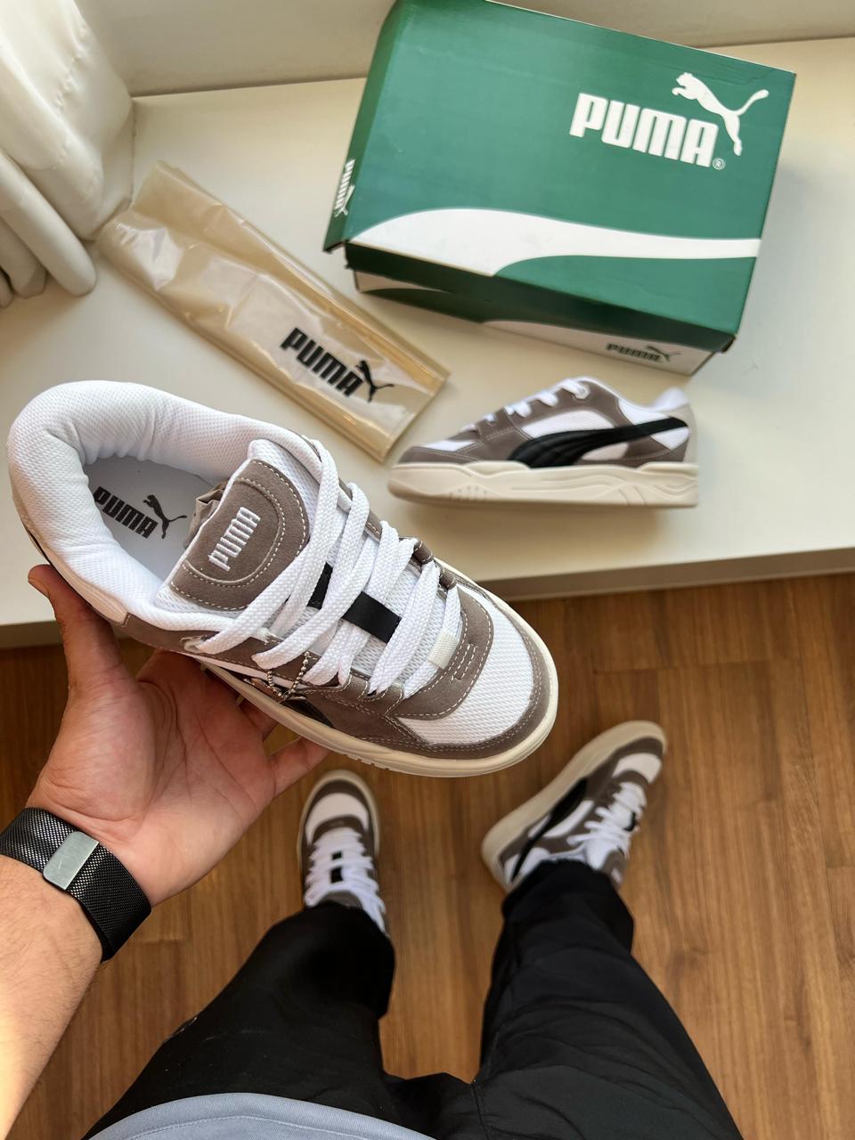 Tênis Puma 180 Marrom/Preto